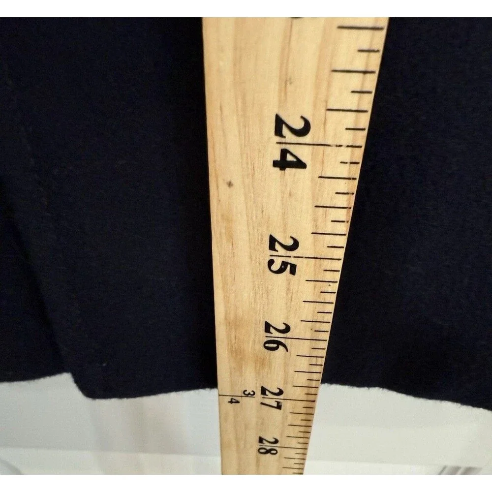 Express Mens Navy Double Breasted Wool Blend Sz M Peacoat Military Jacket